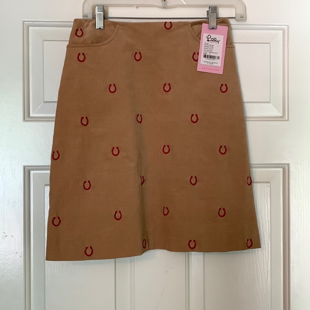 Lily Pulitzer corduroy skirt- new with tags (tags not attached)